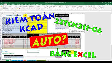 Hướng dẫn sử dụng Bảng tính Kiểm toán kết cấu áo đường theo 22TCN211-06