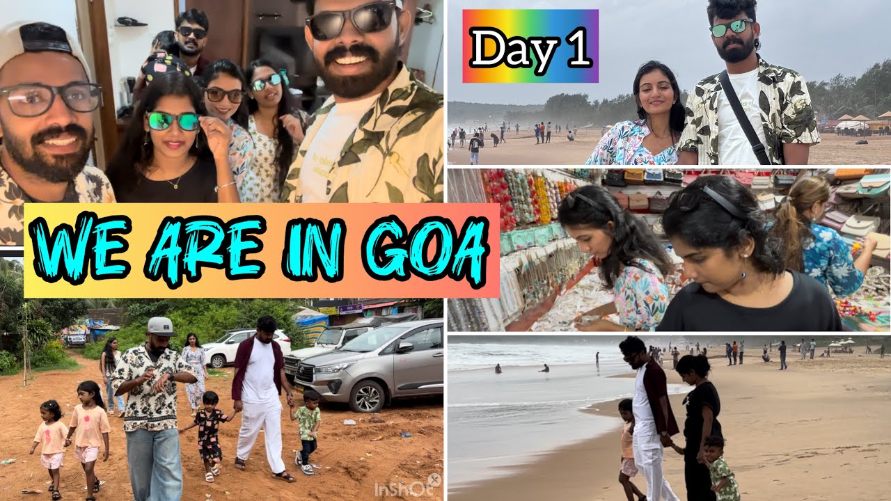 WE ARE IN GOA🫠😘 Day 1😌😌