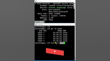 Command 🔥 to Kill All Process ID of a Service Using PID 🤩 | RHEL/CentOS #trending #linux #shorts