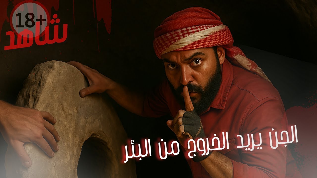 ‏الجن يريد الخروج من البئر 🔞￼