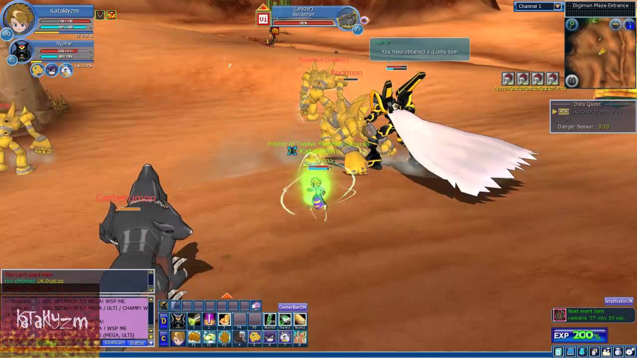 Digimon Masters Online How To Get Maze Keys YouTube