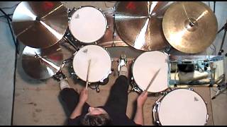 John Bonham - Fool in the Rain (middle samba jam part) plus some