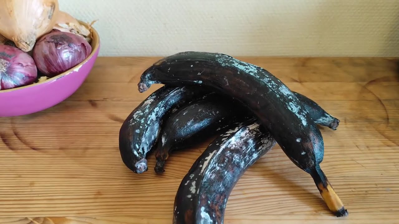 ne jetez plus vos bananes plantains pourries !