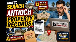 How to search Antioch property records