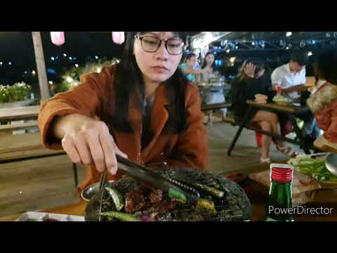 tiệm nướng mơ màng 2022 Update Dining at Mơ Màng Barbercue in Dalat _ 4k UHD.