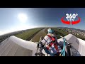 360° Pilot view | Flight | M-02Jのたきかわスカイパークフライト 20170916(音楽あり版)