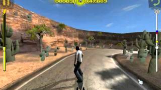 لعبة التزلج Downhill Xtreme للاندرويد screenshot 3