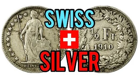 Swiss Silver. Switzerland 1/2 Franc 1910. Silver Stacking & Coin Collecting