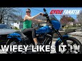 Wifey likes the bike  114 stage 2 sounds amazing  streetbob is home softail stage2 camupgrade