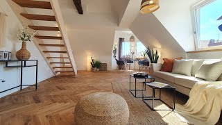Komplett renovierte Altbau-Dachgeschoss-Maisonette-Wohnung in München-Sendling zu verkaufen