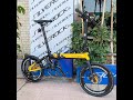 DAHON K3 plus upgrade to 349 wheels with SILVEROCK FORK WHEELS