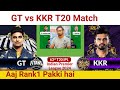 Gt vs kkr predictiongt vs kkr  teamgujarat vs kolkata ipl 63th t20 match