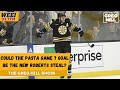 Are boston sports glory days coming back could the pasta ot goal be compared to the roberts steal
