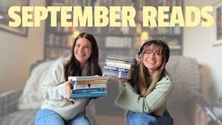 September Reading Wrapup | Our shortest and longest books in one month!