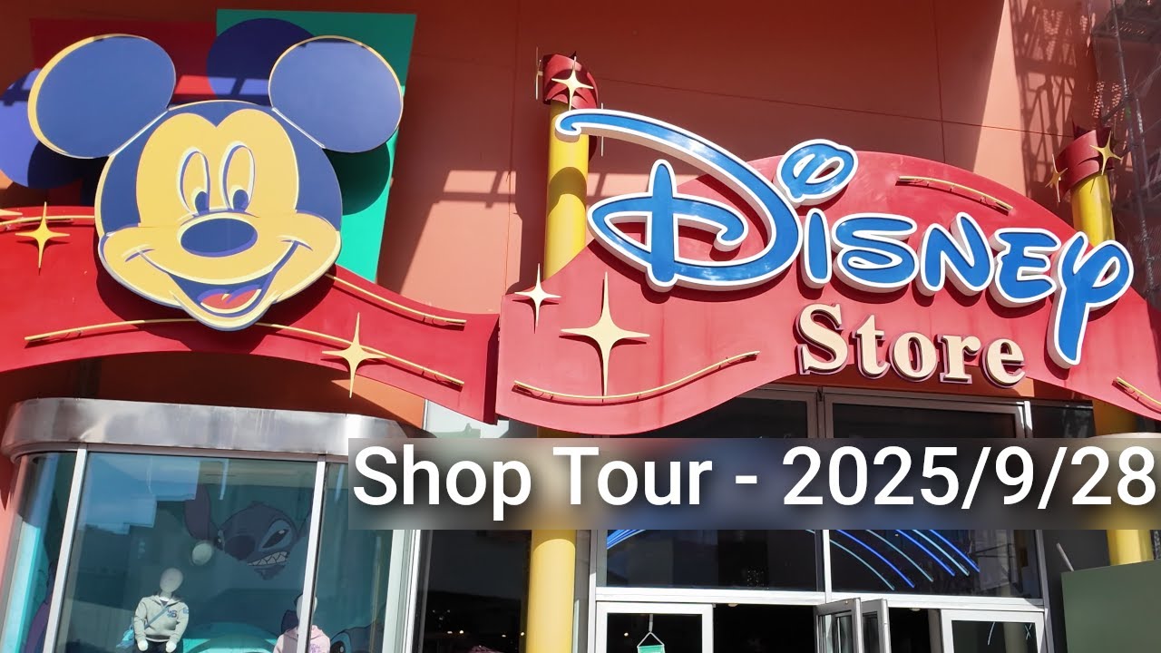 A Classic DISNEY STORE Tour! ✨ Toys, Plush & Lightsaber Building - 2025/09/28 | Disney Village 2025