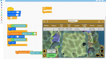 VEX VR – Virtual Robot - Coral Reef Cleanup - Complete Project