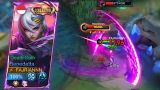 TOP GLOBAL BENEDETTA | CARA ROTASI BENEDETTA EXP | BENEDETTA GAMEPLAY MOBILE LEGENDS