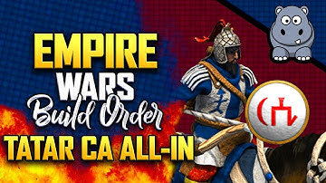 Empire Wars Build Order: Tatar Cav Archer All-In - AoE 2
