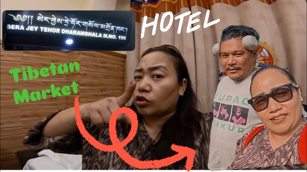 My MOST COMFORT HOTEL IN DELHI 🙏 TIBETAN MARKET GURGOAN #tibetanvlogger #tibetanyoutuber 