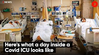 Here's what a day inside a Covid ICU looks like