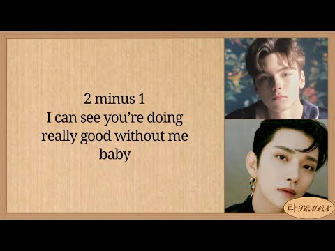 SEVENTEEN Joshua & Vernon '2 Minus 1' Easy Lyrics