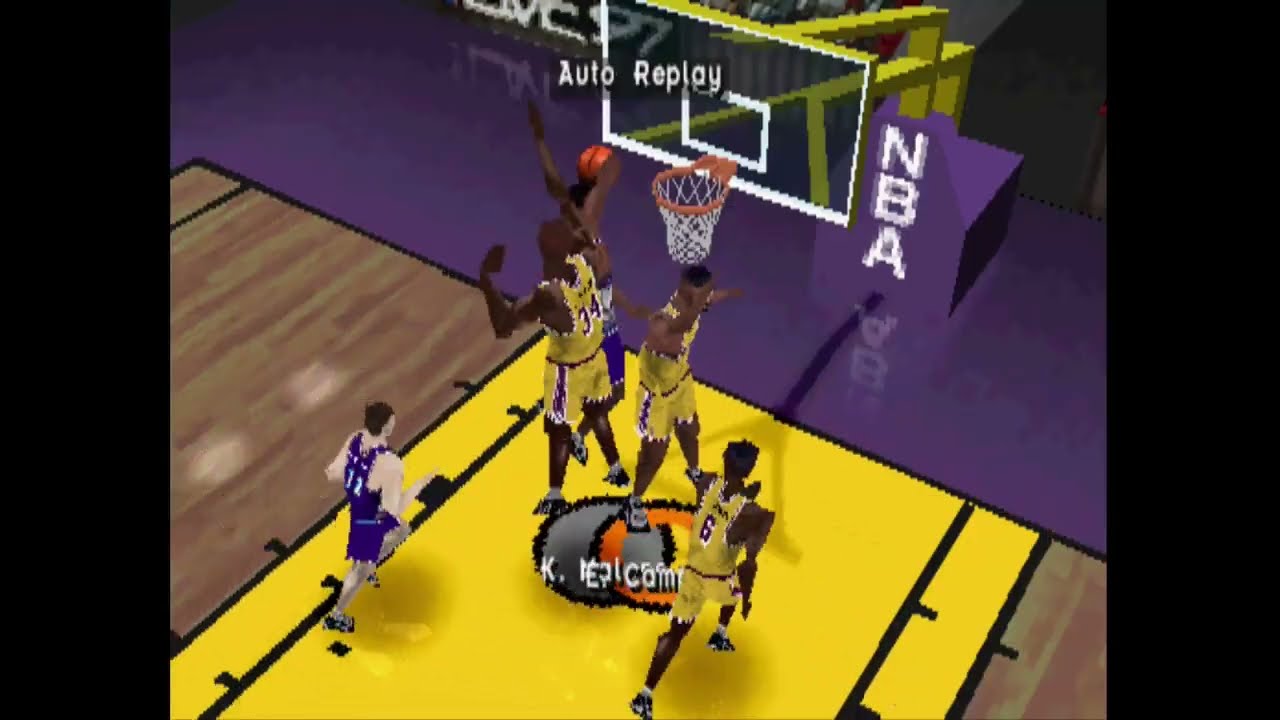 NBA Live 97 -- Gameplay (PS1)