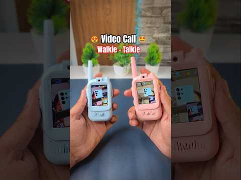 Видео Рации Детские с Видео 2 шт Walkie Talkie с камерой, фото, чатом детские рации на аккумуляторах игрушечная рация детская 2 шт, видео 1