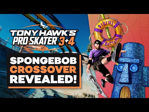 Tony Hawk's Pro Skater 3+4 Coming To Nintendo Switch 2 + SpongeBob Squarepants Crossover Revealed! 🛹