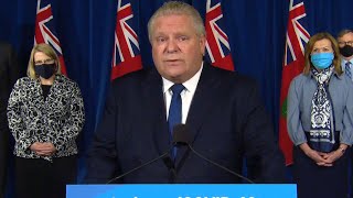 Ford issues stay-at-home order and warns 'the system is on the brink of collapse'