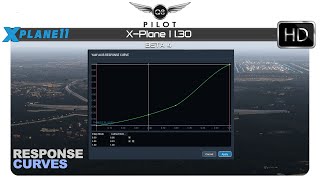 X-Plane 11.30 | How to Configure Response Curves