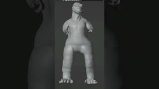 3D Rigging model #shoes #youtubeshorts #viralvideo
