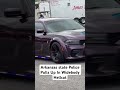 Arkansas state Police Pulls Up In Widebody Hellcat #hellcat #dodgecharger