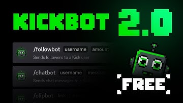 FOLLOWBOT AND CHATBOT FOR KICK!  - 2025 WORKING Kickbot
