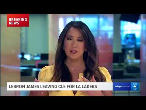 LeBron James To Leave Cleveland For The Los Angeles Lakers