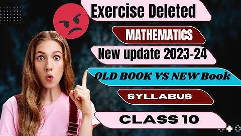 Class 10th Maths syllabus 2023-24 | Maths syllabus class 10 2023-24