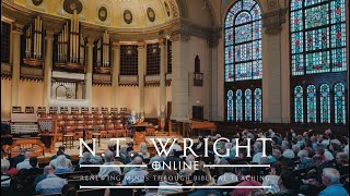 2024 Summer Intensive with N.T. Wright | Invitation