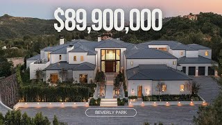 Inside a $89,900,000 Beverly Hills Mansion!