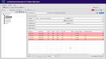CA Workload Automation - CA 7 Edition - Web UI new functionality
