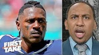 First Take 9/26/19 - Stephen A. Smith believes Antonio Brown still wants to play in the NFL