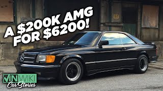 I found an ABANDONED superrare AMG Widebody!