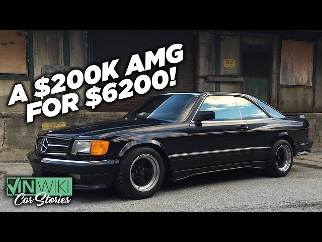 I found an ABANDONED super-rare AMG Widebody! class=