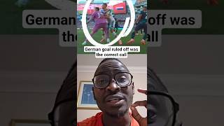 German goal ruled off was annoyingly the correct call by IFAB #german #wc2026 #paraguay #germany German goal ruled off was annoyingly the correct call by IFAB #german #wc2026 #paraguay #germany