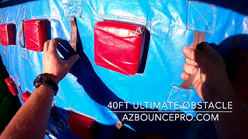 40ft Inflatable Obstacle Course Rental in Phoenix Arizona