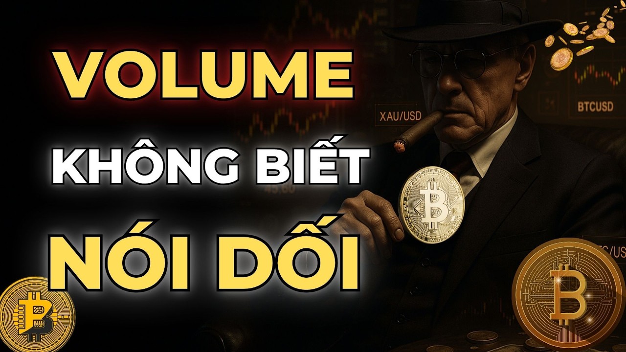 Outline Video CÁ MẬP KHÔNG THỂ GIẤU ĐƯỢC VOLUME – VÌ VOLUME KHÔNG BIẾT NÓI DỐI | MẬT MÃ TRADING