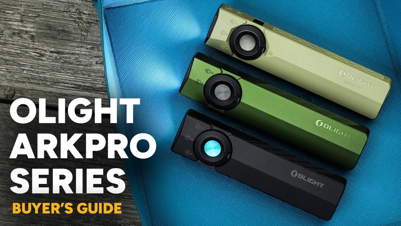 Which Olight ArkPro is Best? (For You) - Buyer's Guide - YouTube