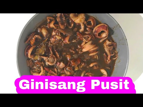 Video: Pusit Na May Mga Kamatis Sa Kulay-gatas