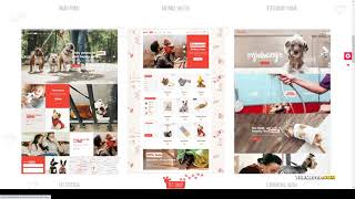 PawFriends - Pet Shop and Veterinary Theme pet shop dogs Build Website