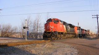 Cn 120 At Memramcook April 16 2011