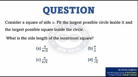 A question on Geometry | CSIR-NET JUNE 2017 | General Aptitude | July Mary Mathew
