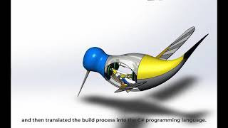 Model of a mechanical bird